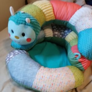 Caterpillar shaped Boppy Pillow